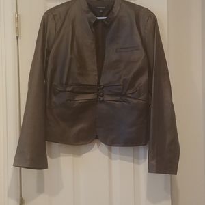 Beautiful like new leather jacket size 12
